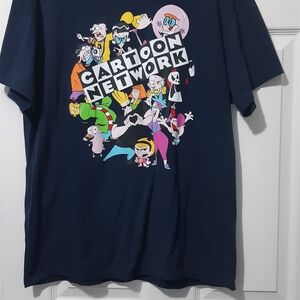 Cartoon Network Character Collage Tee - Navy